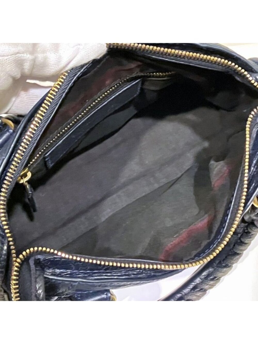 Balenciaga Mini City Giant Handbag Leather - Picture 6 of 9
